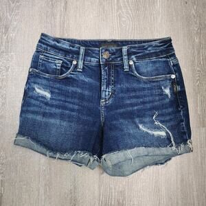 Silver Jeans Co. Suki Short Size 26 Raw Hem
